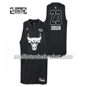 Maillot Enfant Chicago Bulls Michael Jordan  23 2018 All Star Jordan Brand Noir Swingman